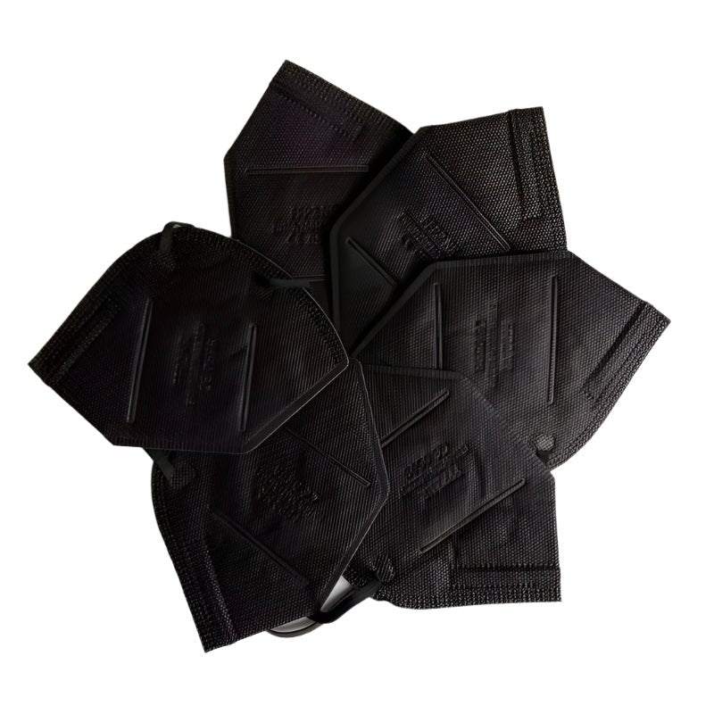 N95 black face masks