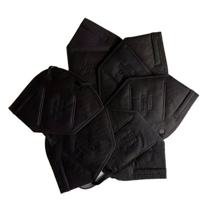 N95 black face masks